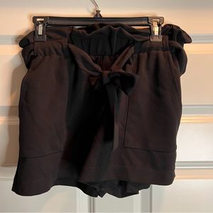 Black shorts